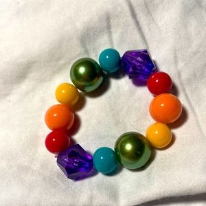Little girls adjustable bracelet multicolor #1971